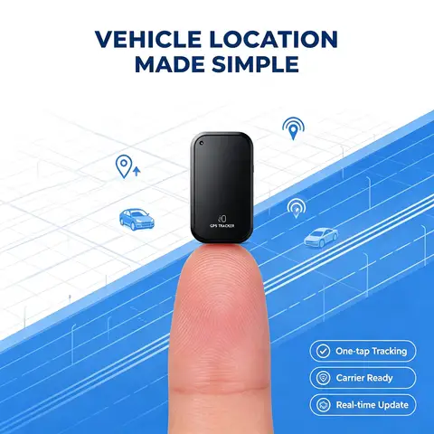First release of long-lasting battery life, compact GPS tracker for cars, trucks, motorcycles, and assets. Real-time tracking device. No monthly fees. Mini personal locator for children, elderly, pets, and vehicles. Anti-loss feature.