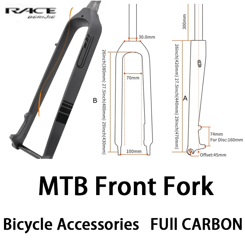 MTB Carbon Front Fork,Bicycle Accessories,Wheel Size 29 Inch,Full Carbon,Light Weight,Full Carbon,Front Fork,Bicycle Accessories
MTB Carbon Front Fork,Bicycle Accessories,Wheel Size 29 Inch,Full Carbon,Light Weight,Full Carbon,Front Fork,Bicycle Accessories