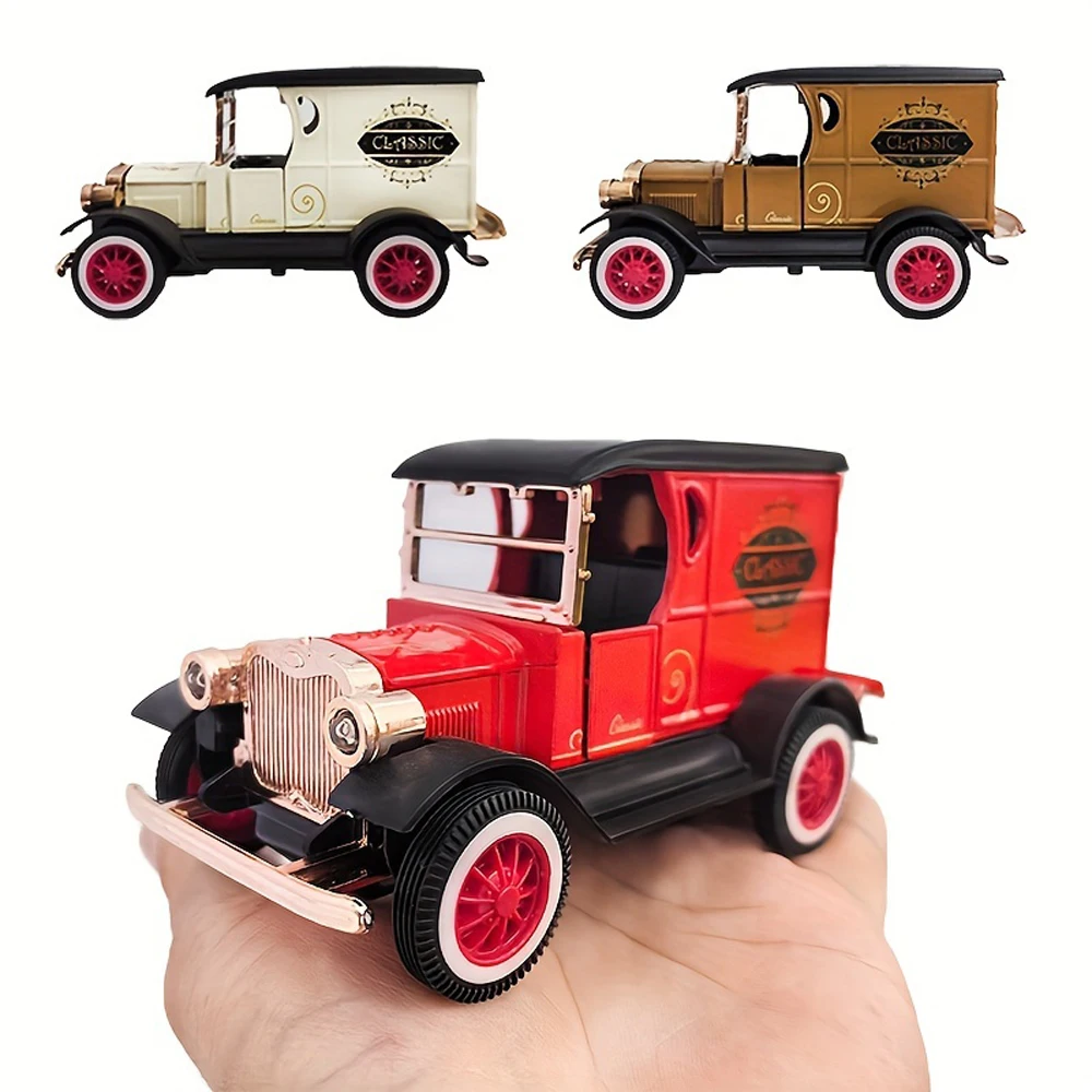 1:32 Classic T-shaped Retro Vintage Old Car,Alloy Reversing Model Toy Nostalgic Birthday, Holiday Gift for Boys
1:32 Classic T-shaped Retro Vintage Old Car,Alloy Reversing Model Toy Nostalgic Birthday, Holiday Gift for Boys