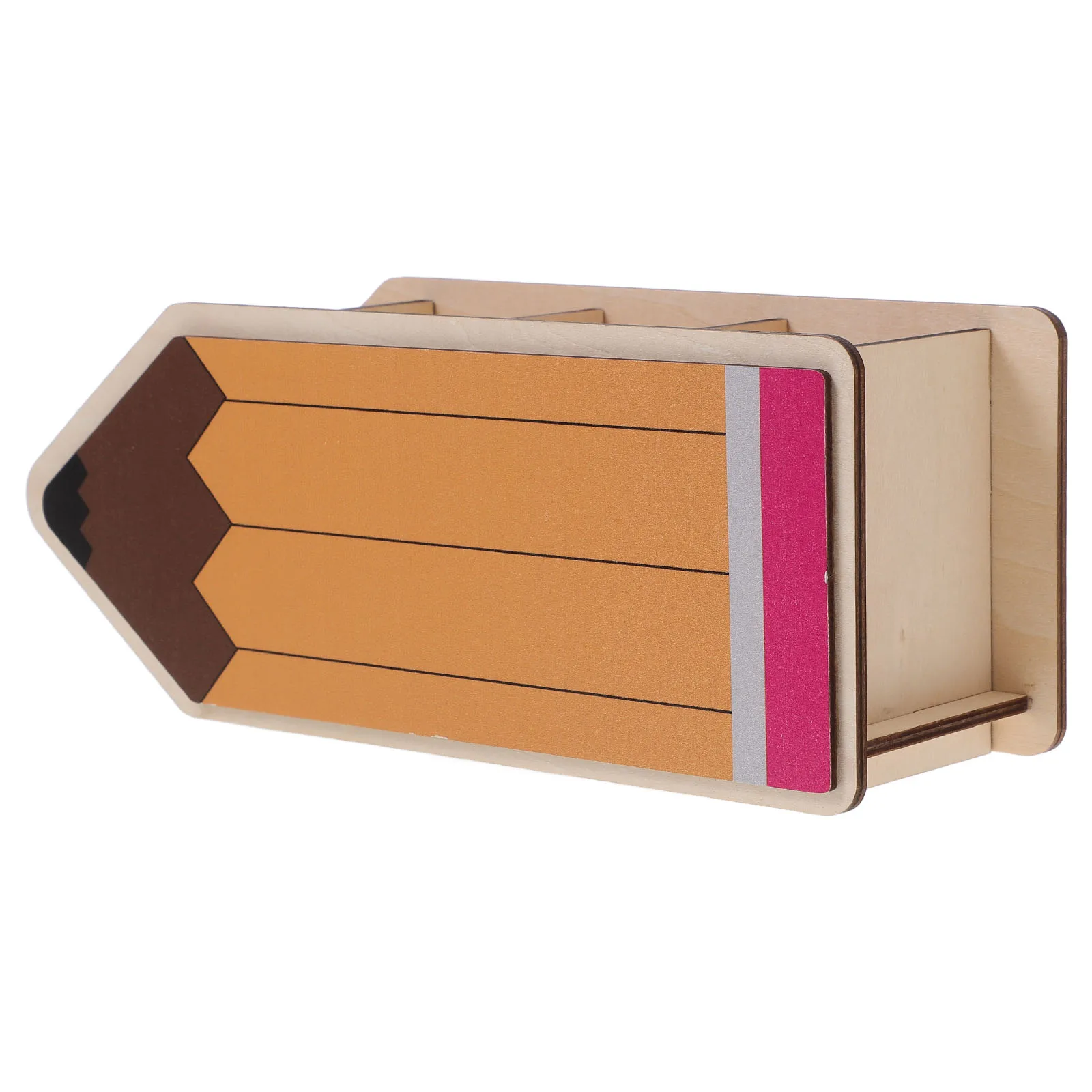 Wooden Pencil Shaped Pen Holder Desk Organizer Storage Box for Pens Pencils Markers Makeup Brushes Cute School Supplies
Wooden Pencil Shaped Pen Holder Desk Organizer Storage Box for Pens Pencils Markers Makeup Brushes Cute School Supplies
