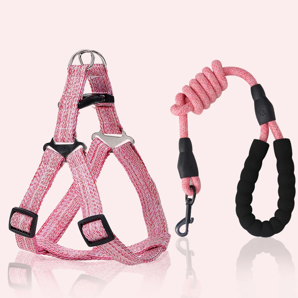Pet Products Popular Pet Harness and Back Leash Set, Adjustable Dog Leash, Dog Walking Leash
Pet Products Popular Pet Harness and Back Leash Set, Adjustable Dog Leash, Dog Walking Leash