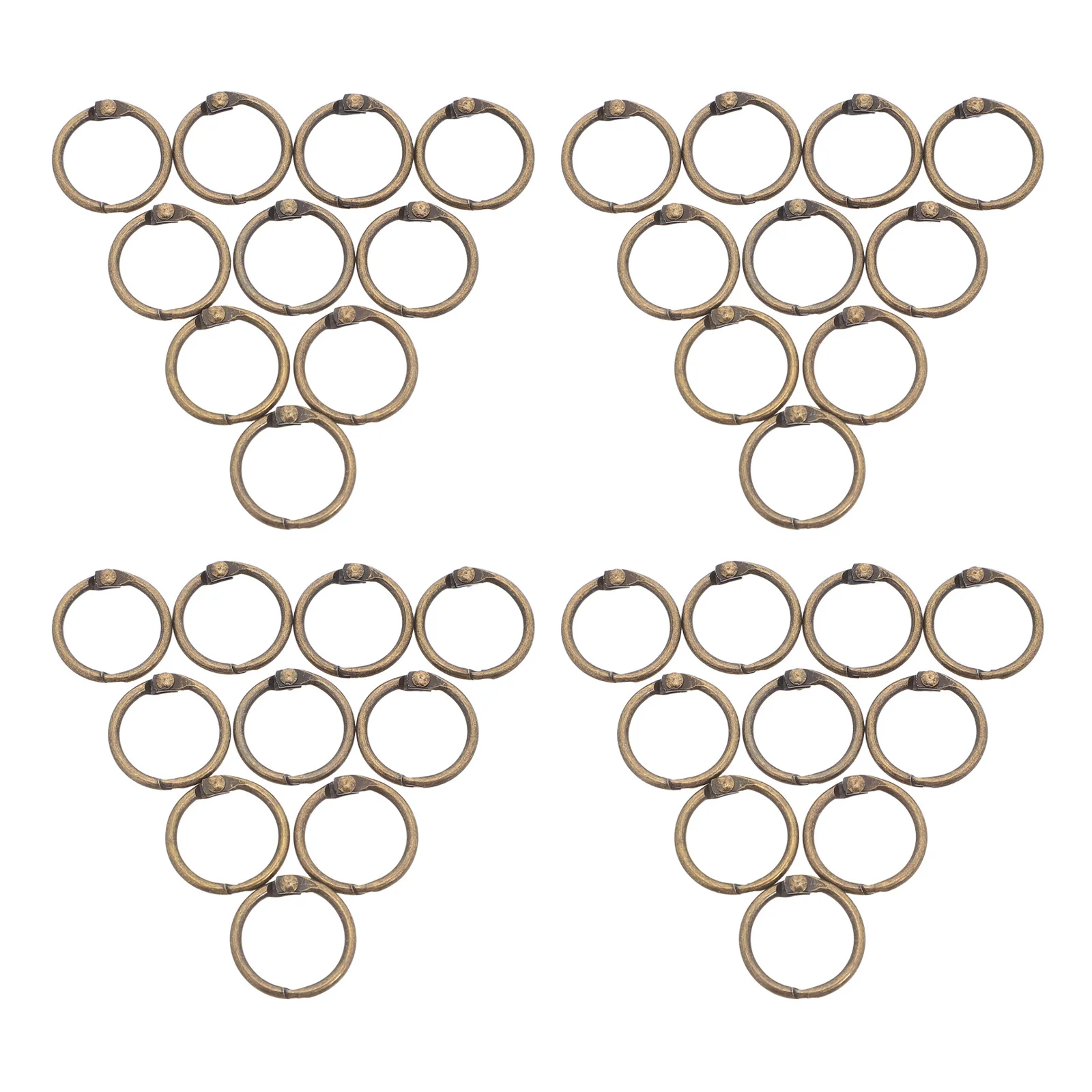 50Pcs Metal Loose Leaf Rings 20Mm Golden Circle Ring Clips for Index Cards Notebooks Binders DIY Craft Office School Stationery
50Pcs Metal Loose Leaf Rings 20Mm Golden Circle Ring Clips for Index Cards Notebooks Binders DIY Craft Office School Stationery