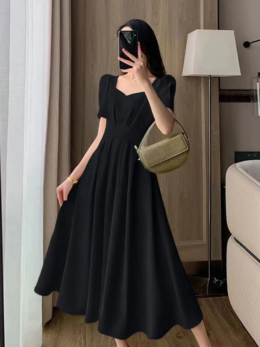 Летнее платье ort Sve с квадратным воротником, длинное утягивающее платье, нежное женское платье с завязкой на талии, модное вискозное платье для поездок на работу...
Летнее платье ort Sve с квадратным воротником, длинное утягивающее платье, нежное женское платье с завязкой на талии, модное вискозное платье для поездок на работу...