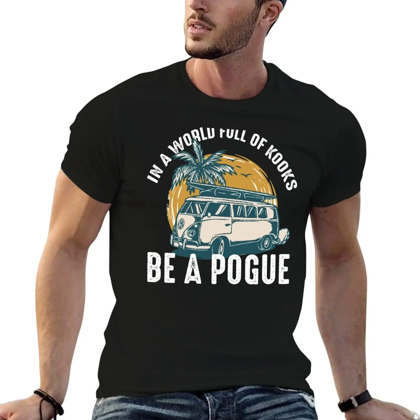 Retro Vintage In A World Full Of Kooks Be A Pogue T-Shirt graphic t shirts for man t shirts for man pack cotton T-Shirt
Retro Vintage In A World Full Of Kooks Be A Pogue T-Shirt graphic t shirts for man t shirts for man pack cotton T-Shirt