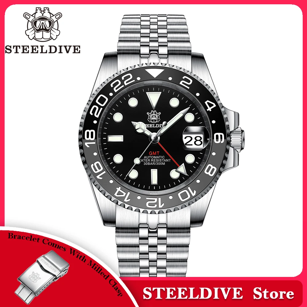 Официальные часы STEELDIVE SD1993 NH34, часы с механизмом, 2025 г., часы с четырьмя стрелками GMT, черно-серый керамический безель, водонепроницаемые мужские часы для дайвинга 300 м
Официальные часы STEELDIVE SD1993 NH34, часы с механизмом, 2025 г., часы с четырьмя стрелками GMT, черно-серый керамический безель, водонепроницаемые мужские часы для дайвинга 300 м