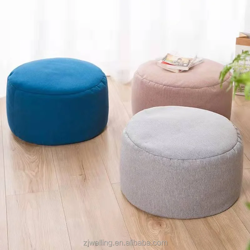 Fashion Living Room Furniture Removable Comfortable Refilled Bean Bag Round Foot Ottoman Stool
Fashion Living Room Furniture Removable Comfortable Refilled Bean Bag Round Foot Ottoman Stool