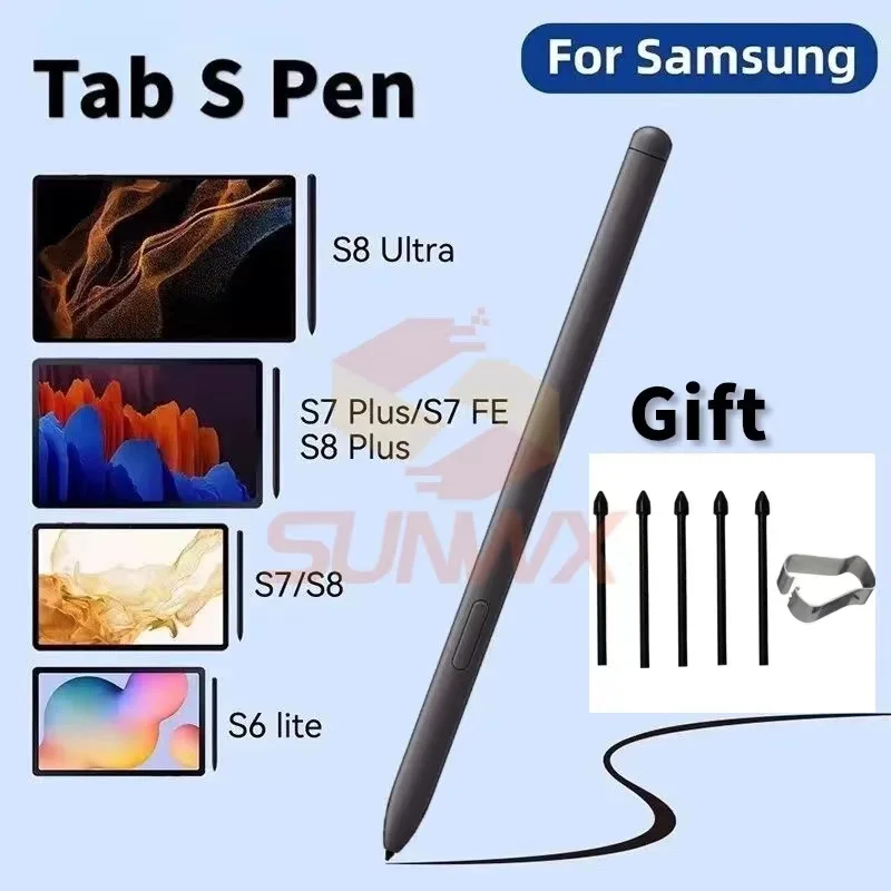 Стилус для планшета Samsung Stylus S Pen, для Tab S6Lite S7FE S7 S7Plus S8Touch, сенсорное перо (без функции Bluetooth)
Стилус для планшета Samsung Stylus S Pen, для Tab S6Lite S7FE S7 S7Plus S8Touch, сенсорное перо (без функции Bluetooth)