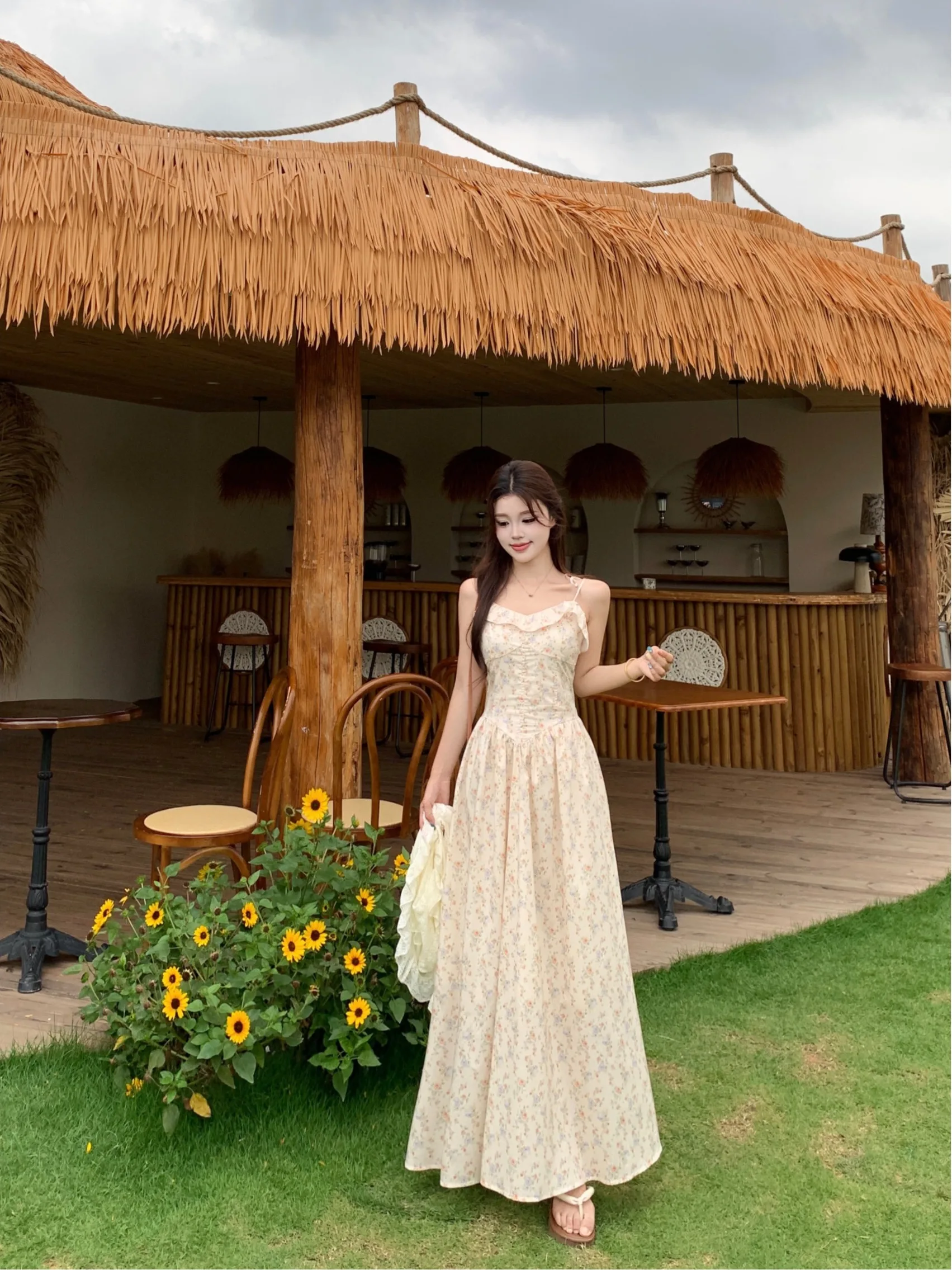 plus Size Floral Print Dress Summer Women's Cover up Slimming Strap Sundress UV Protection Two Piece Set French Style Long Sl...
plus Size Floral Print Dress Summer Women's Cover up Slimming Strap Sundress UV Protection Two Piece Set French Style Long Sl...