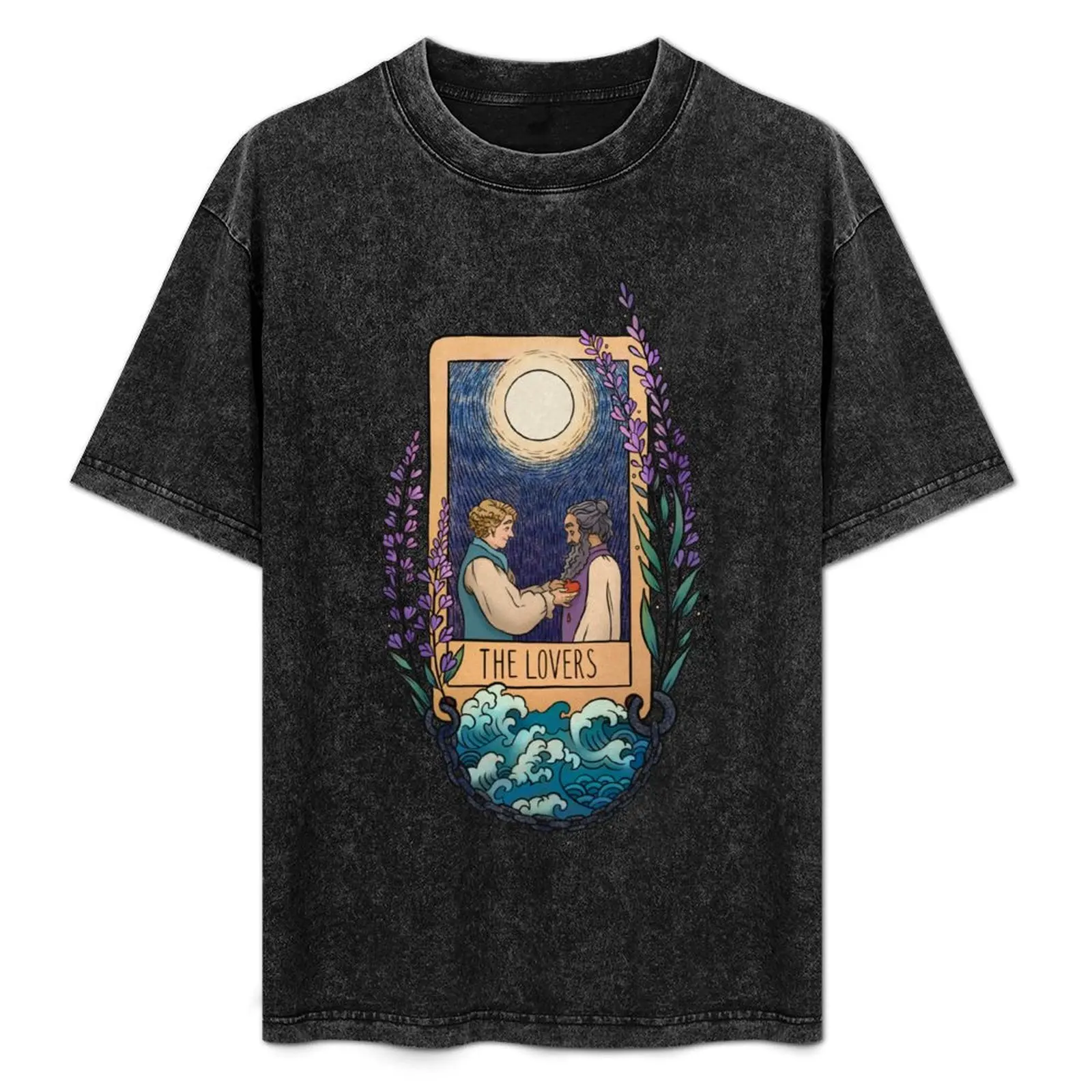 Pirate Tarot: The Lovers T-Shirt Large Size Loose Casual Tee
Pirate Tarot: The Lovers T-Shirt Large Size Loose Casual Tee