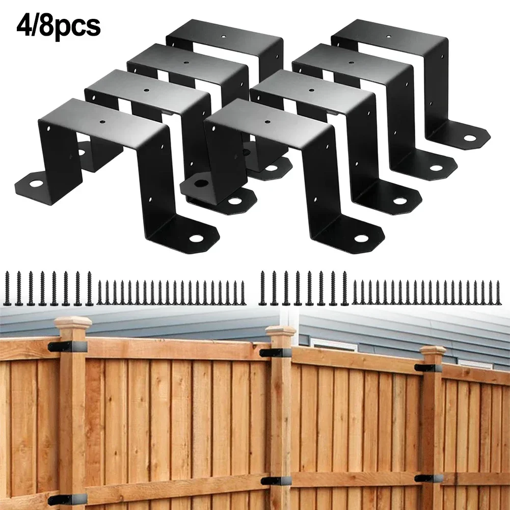 Heavy Duty 4x4 Black Post Bracket Fence Support Gardening Supplies Garden Building Fence Trellis And Gate Tools Accessories
Heavy Duty 4x4 Black Post Bracket Fence Support Gardening Supplies Garden Building Fence Trellis And Gate Tools Accessories