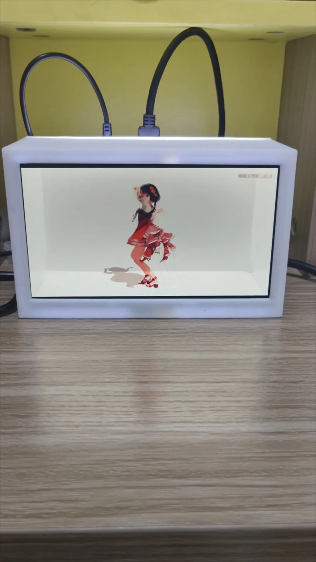 3D holographic box projection screen, secondary screen, digital companion mini display screen
3D holographic box projection screen, secondary screen, digital companion mini display screen