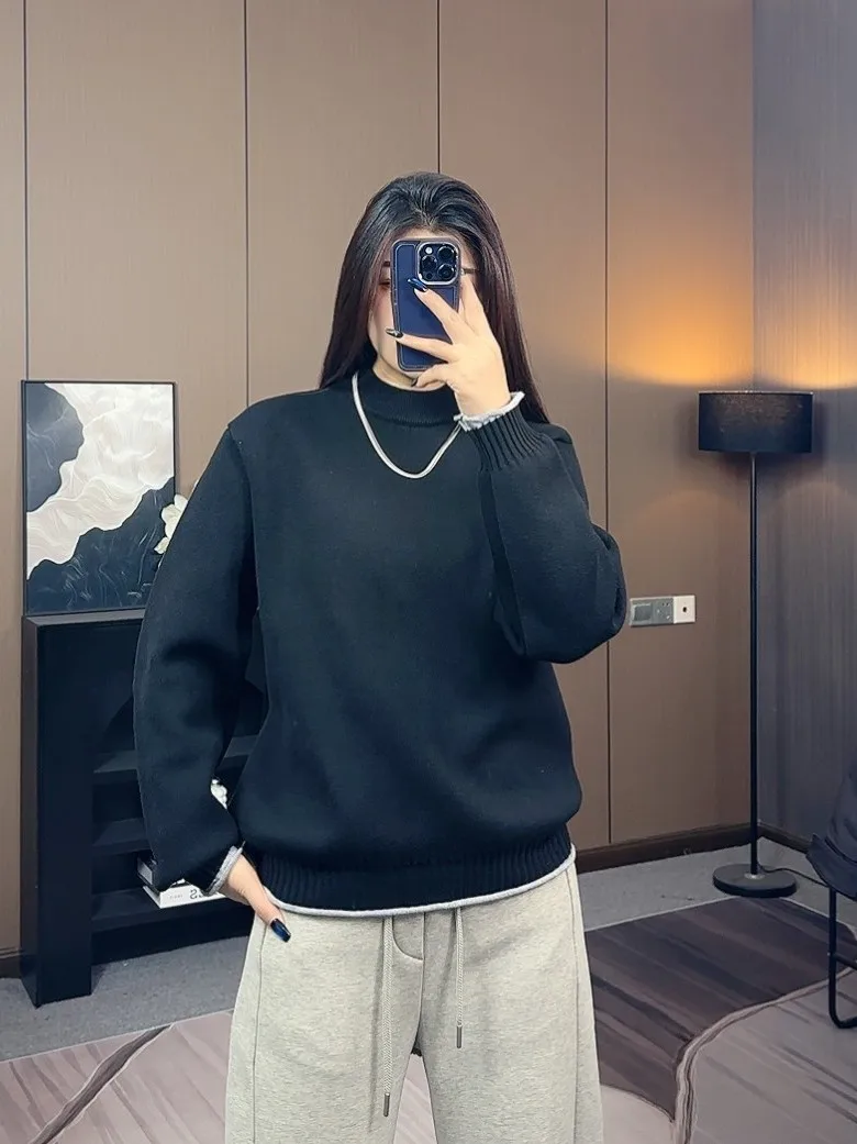 Thi Warm Knitted Sweater for Men High Densi Roll Color Blo Design Soft Cozy Lazy Sle Trendy Youth Commute Wear
Thi Warm Knitted Sweater for Men High Densi Roll Color Blo Design Soft Cozy Lazy Sle Trendy Youth Commute Wear