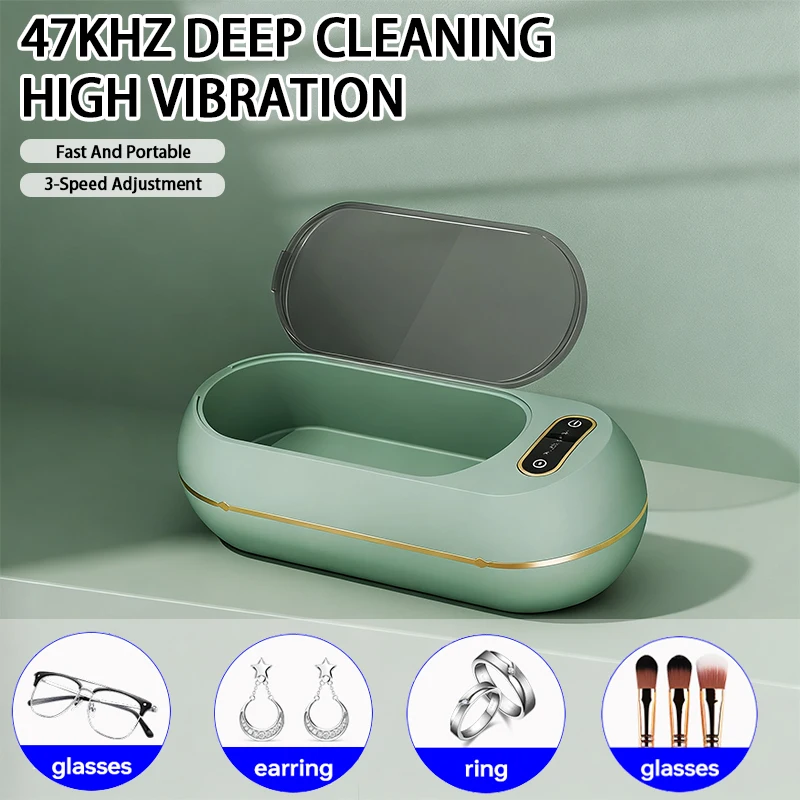 Professional 45KHZ Ultrasonic Cleaner for Home Desktop High-Frequency Deep Cleaning Tool for Jewelry Watch Straps Glasses
Professional 45KHZ Ultrasonic Cleaner for Home Desktop High-Frequency Deep Cleaning Tool for Jewelry Watch Straps Glasses