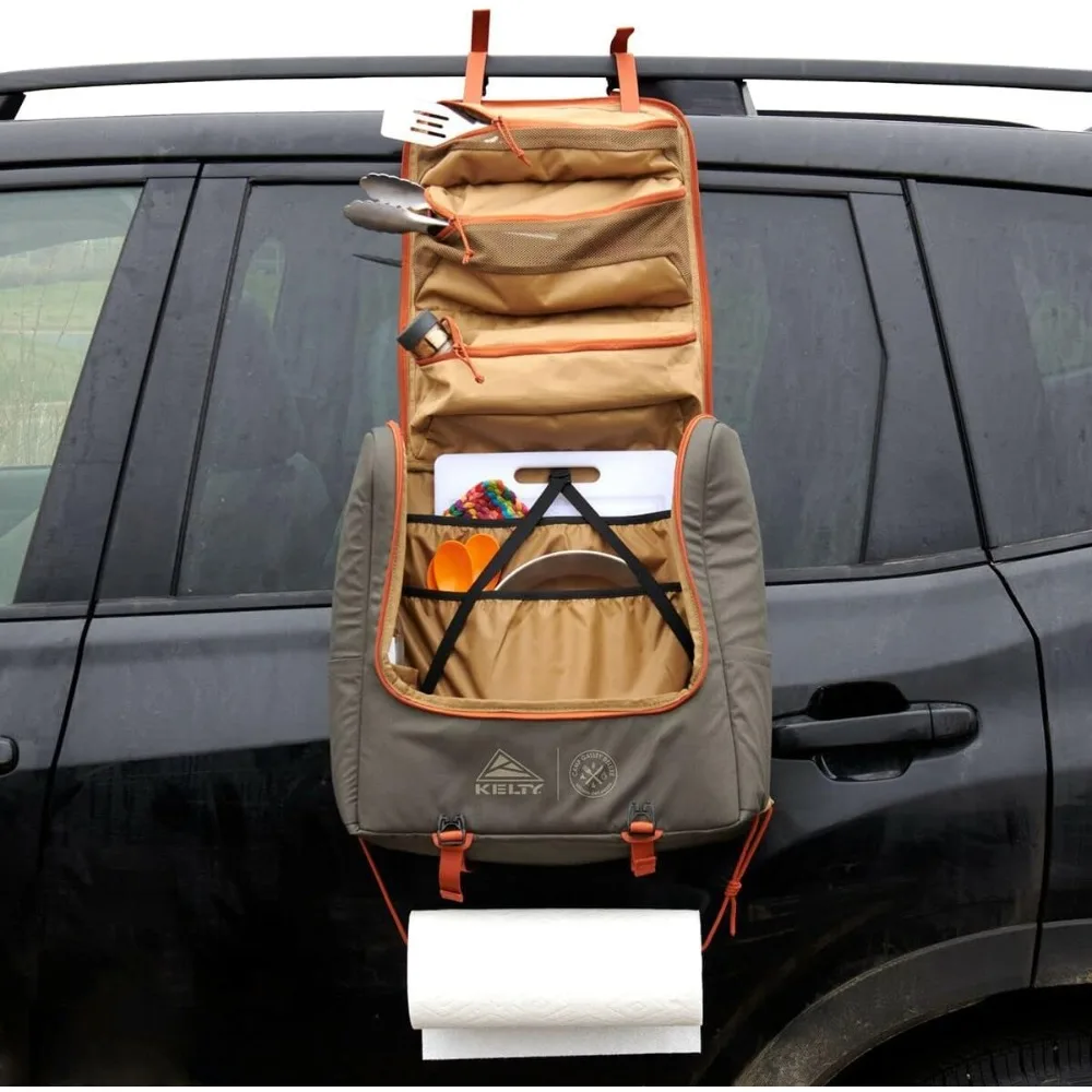Camp Galley Deluxe – Camp Kitchen Organization Kit, Deep Pockets, Paper Towel Holder, for Outdoor Cooking Essentials
Camp Galley Deluxe – Camp Kitchen Organization Kit, Deep Pockets, Paper Towel Holder, for Outdoor Cooking Essentials