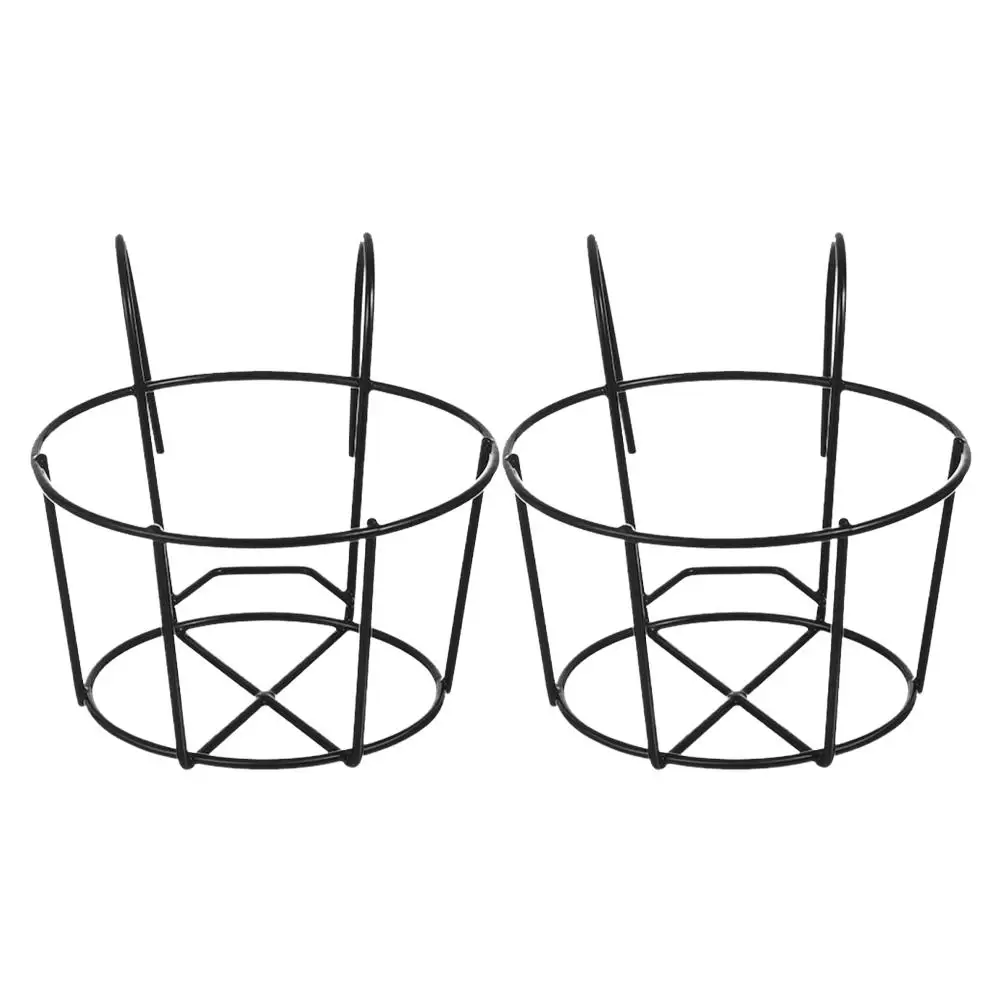 2pcs Hanging Stand Iron Basket Planters Round Metal Railing Planter Succulent Pot Balcony Plant Pot Railing Holder Garden Decor
2pcs Hanging Stand Iron Basket Planters Round Metal Railing Planter Succulent Pot Balcony Plant Pot Railing Holder Garden Decor