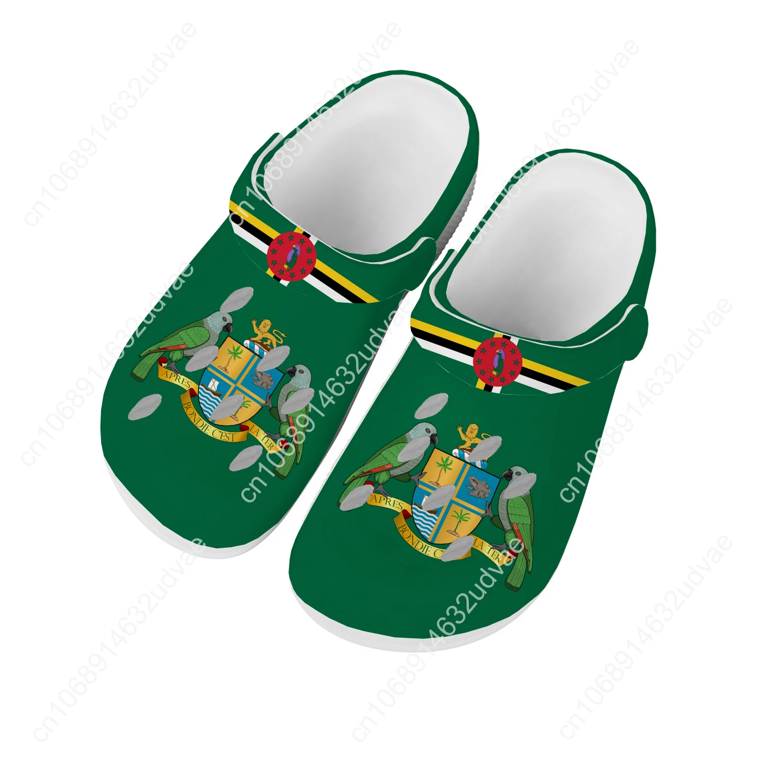 Commonwealth of Dominica Sandals Men Women Teenager Fashion Water Shoes Garden Breathable Comfort Beach Clog Custom Slippers
Commonwealth of Dominica Sandals Men Women Teenager Fashion Water Shoes Garden Breathable Comfort Beach Clog Custom Slippers
