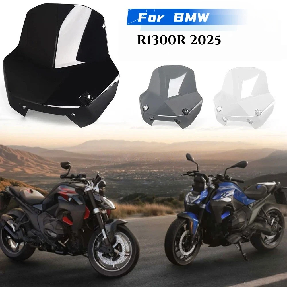 For BMW R1300R 2025 Motorcycle Front Wind Deflector Windshield Windscreen Fairing Upper Wind R1300 R 1300 R 2026
For BMW R1300R 2025 Motorcycle Front Wind Deflector Windshield Windscreen Fairing Upper Wind R1300 R 1300 R 2026