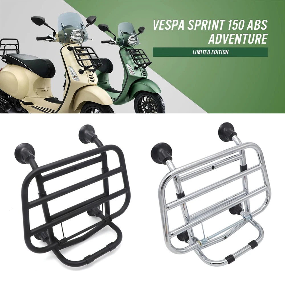 motorcycle ABS stainless steel Black Silver Front Luggage Rack For Vespa Sprint 150 Vespa Primavera 150 2016-2020
motorcycle ABS stainless steel Black Silver Front Luggage Rack For Vespa Sprint 150 Vespa Primavera 150 2016-2020