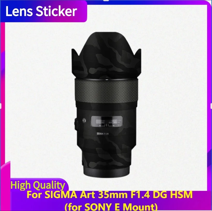 For SIGMA Art 35mm F1.4 DG HSM for SONY E Mount Lens Sticker Protective Skin Decal Vinyl Wrap Film Anti-Scratch Protector Coat
For SIGMA Art 35mm F1.4 DG HSM for SONY E Mount Lens Sticker Protective Skin Decal Vinyl Wrap Film Anti-Scratch Protector Coat