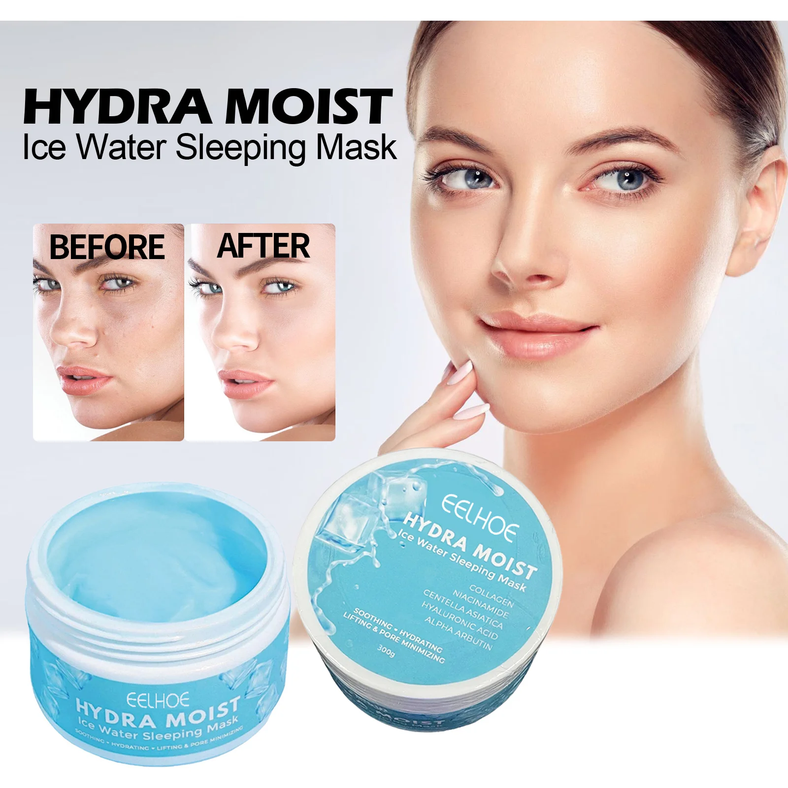 Hyaluronic Acid Sleeping Facial Mask Moisturizing Brightening Firming Hydrating Facial Skin Care Repairing Korean Sleeping Mask
Hyaluronic Acid Sleeping Facial Mask Moisturizing Brightening Firming Hydrating Facial Skin Care Repairing Korean Sleeping Mask