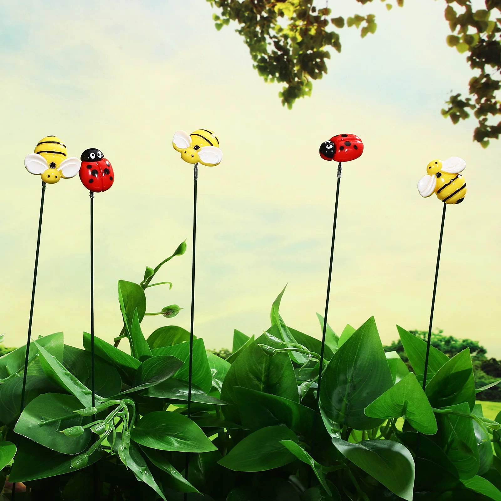 20pcs Garden Stakes Small Insect Decorations Resin Animal Yard Ornaments Outdoor Lawn Decorative Flower Pot Stake Bee Ladybug
20pcs Garden Stakes Small Insect Decorations Resin Animal Yard Ornaments Outdoor Lawn Decorative Flower Pot Stake Bee Ladybug