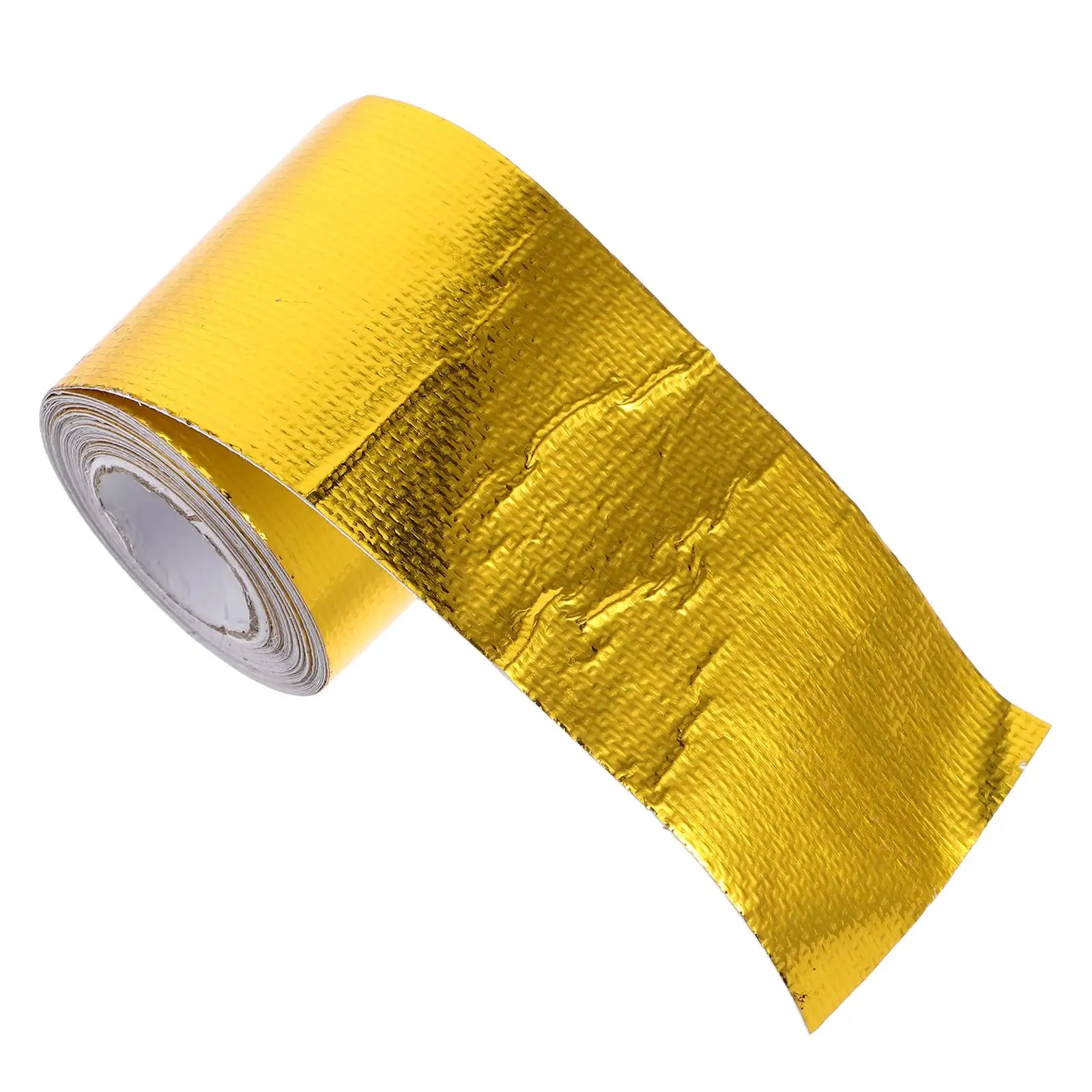 Aluminum Foil Fiber Cloth High Temperature Resistance Heat Tape for Pipes Automotive Gold Durability Long Lasting
Aluminum Foil Fiber Cloth High Temperature Resistance Heat Tape for Pipes Automotive Gold Durability Long Lasting