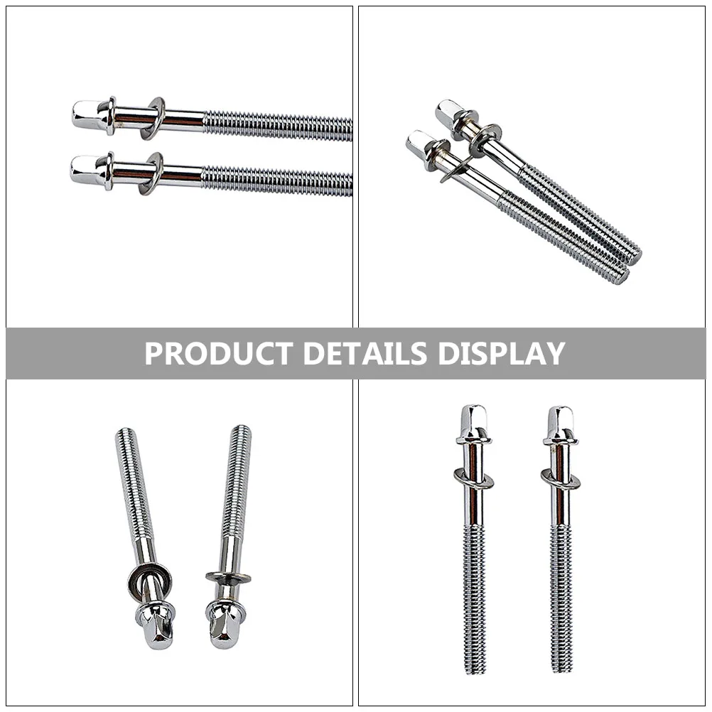 Drum Screws Tension Rods Drums Bass Hardware Electric Kit Spare Parts Tightening Accessories Mounting
Drum Screws Tension Rods Drums Bass Hardware Electric Kit Spare Parts Tightening Accessories Mounting