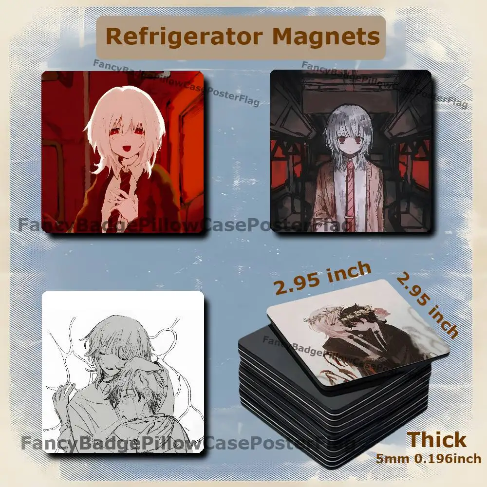 Shion Haru S-Saihate Station 75mm Frigerator Magnet Square Stickers Personalize Fridge Refrigerator Wall Door Decoration
Shion Haru S-Saihate Station 75mm Frigerator Magnet Square Stickers Personalize Fridge Refrigerator Wall Door Decoration