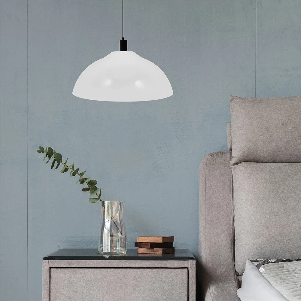 2Pcs White Acrylic Lamp Shade for E27 Pendant Lamps Ceiling Light Cover Accessories Living Room Bedroom Dining Room
2Pcs White Acrylic Lamp Shade for E27 Pendant Lamps Ceiling Light Cover Accessories Living Room Bedroom Dining Room