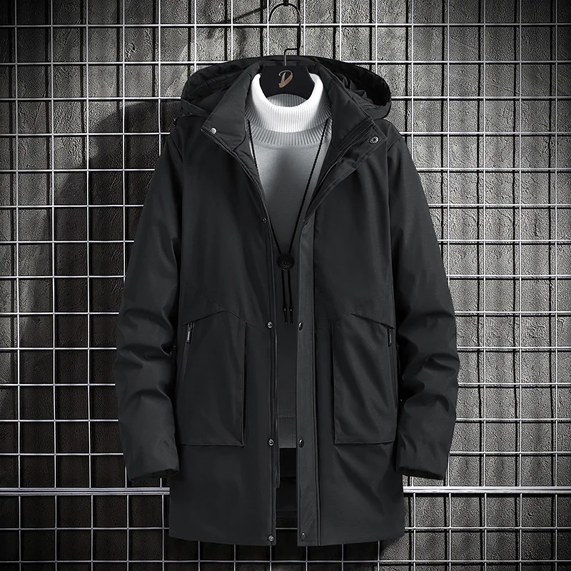 Мужская утепленная куртка из хлопка и полиэстера большого размера, средней длины, с защитой от холода, молодежная, модная, зимняя, на молнии
Мужская утепленная куртка из хлопка и полиэстера большого размера, средней длины, с защитой от холода, молодежная, модная, зимняя, на молнии