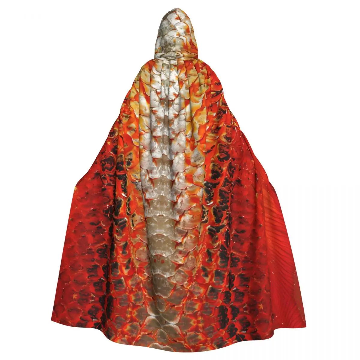 Fish Scales Adult Cloak Cape Hooded Medieval Costume Witch Wicca Elf Purim Carnival Party
Fish Scales Adult Cloak Cape Hooded Medieval Costume Witch Wicca Elf Purim Carnival Party