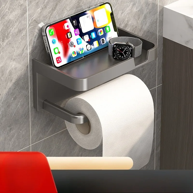 Держатель для туалетной бумаги в ванную комнату, органайзер для хранения, коробка для рулонов и тубусов с бумагой для санузла, без сверления
Держатель для туалетной бумаги в ванную комнату, органайзер для хранения, коробка для рулонов и тубусов с бумагой для санузла, без сверления