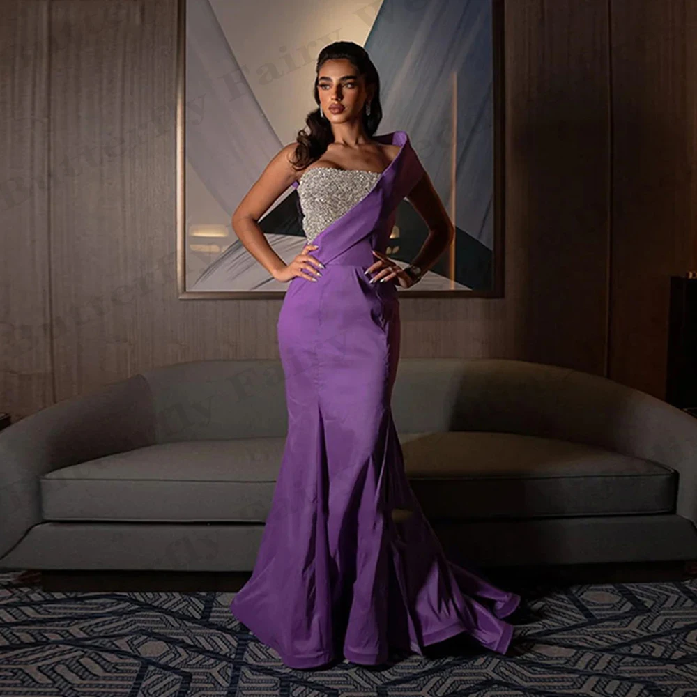 Luxury Satin Evening Dresses For Women Sexy Backless Beautiful Off The Shoulder Sleeveless Split Mermaid Prom Formal Party Gowns
Luxury Satin Evening Dresses For Women Sexy Backless Beautiful Off The Shoulder Sleeveless Split Mermaid Prom Formal Party Gowns