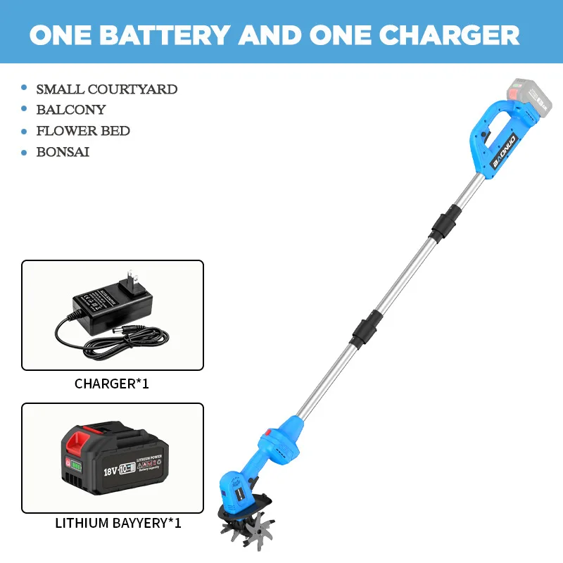 Soil Loosening Micro Cultivator For Fertilizing Electric Hoe Bonsai Garden Field Weeding Household Handheld Small Cultivator
Soil Loosening Micro Cultivator For Fertilizing Electric Hoe Bonsai Garden Field Weeding Household Handheld Small Cultivator