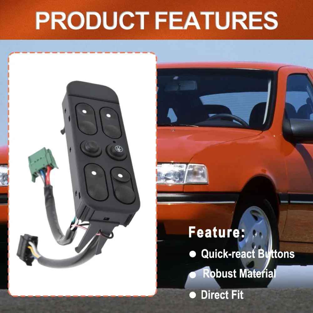 Front Left Electric Power Master Window Switch for Opel Vectra 1988-1995 Left Hand Drive 90312109 1240600
Front Left Electric Power Master Window Switch for Opel Vectra 1988-1995 Left Hand Drive 90312109 1240600