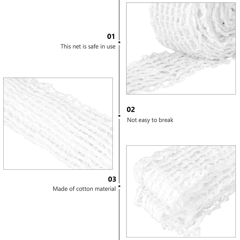 3 Pcs Cotton Meat Net for Sausage Ham Kitchen Supplies Safe Tools Food Wrapping Packaging Practical Pork Thread Rope
3 Pcs Cotton Meat Net for Sausage Ham Kitchen Supplies Safe Tools Food Wrapping Packaging Practical Pork Thread Rope