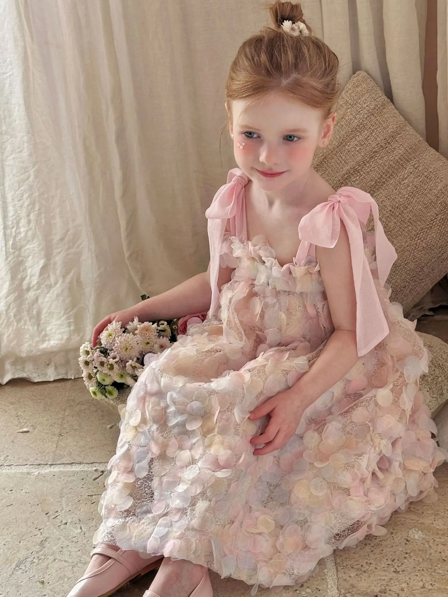 Girls Casual Dresses Sweet Princess Lovely Childrens Clothing Versatile Flower 2024 Simple Korean Beautiful Elegant
Girls Casual Dresses Sweet Princess Lovely Childrens Clothing Versatile Flower 2024 Simple Korean Beautiful Elegant