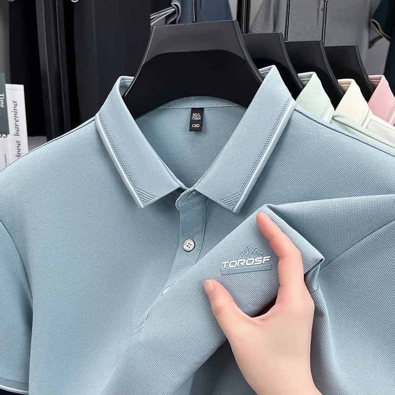 Высококлассные бренды буквенно - тисненные мужские короткими рукавами polo рубашки летняя мода легкая чистая цвет удобная новый пункт футболка бизнес - досуга
Высококлассные бренды буквенно - тисненные мужские короткими рукавами polo рубашки летняя мода легкая чистая цвет удобная новый пункт футболка бизнес - досуга