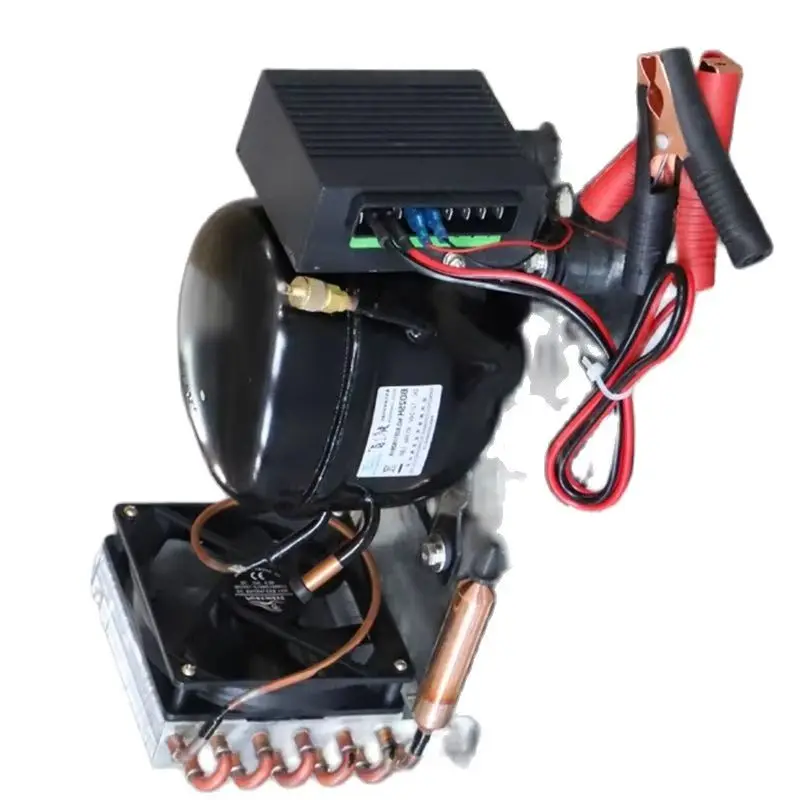 BD25HC DC12V 24V DC Compressor Unit On-board Refrigerator Freezer Refrigeration Unit Condensing Unit DC12V24V
BD25HC DC12V 24V DC Compressor Unit On-board Refrigerator Freezer Refrigeration Unit Condensing Unit DC12V24V
