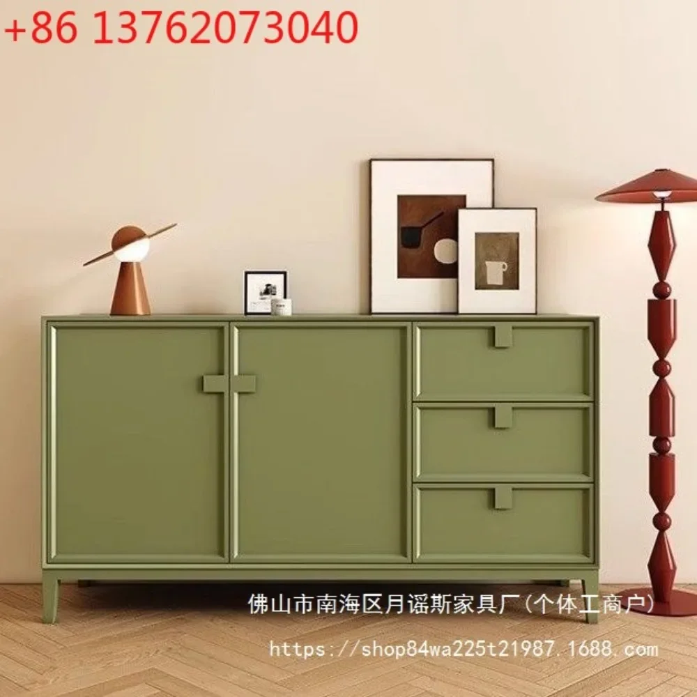 Solid wood dining side cabinet Multifunctional color locker Modern
Solid wood dining side cabinet Multifunctional color locker Modern