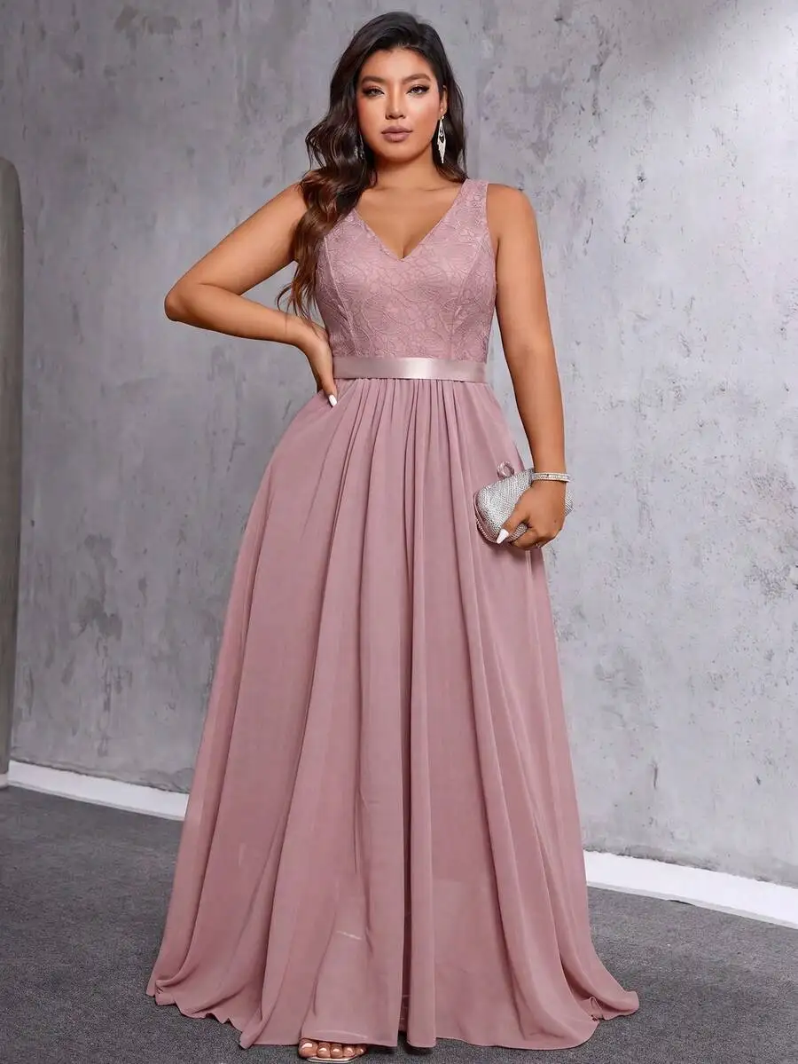V-Neck Sleeveless Solid Pleated Maxi Dress For Women Elegant Formal Occasion
V-Neck Sleeveless Solid Pleated Maxi Dress For Women Elegant Formal Occasion