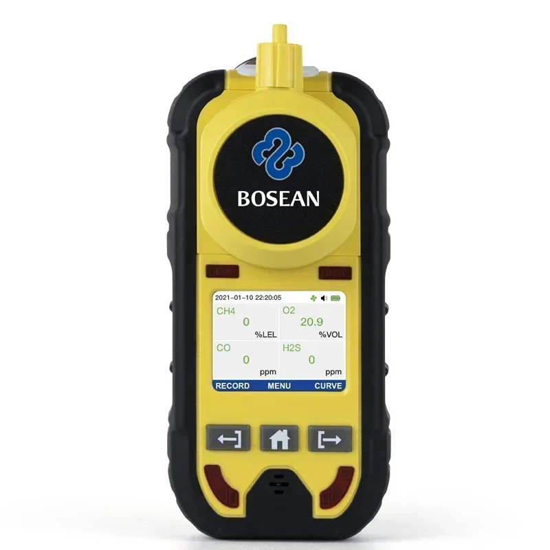 Bosean Pump Gas Monitor O2 H2S CO LEL Digital LCD Gas Detector Oxygen Hydrogen Sulfide Carbon Monoxide Combustible Leak Detector
Bosean Pump Gas Monitor O2 H2S CO LEL Digital LCD Gas Detector Oxygen Hydrogen Sulfide Carbon Monoxide Combustible Leak Detector