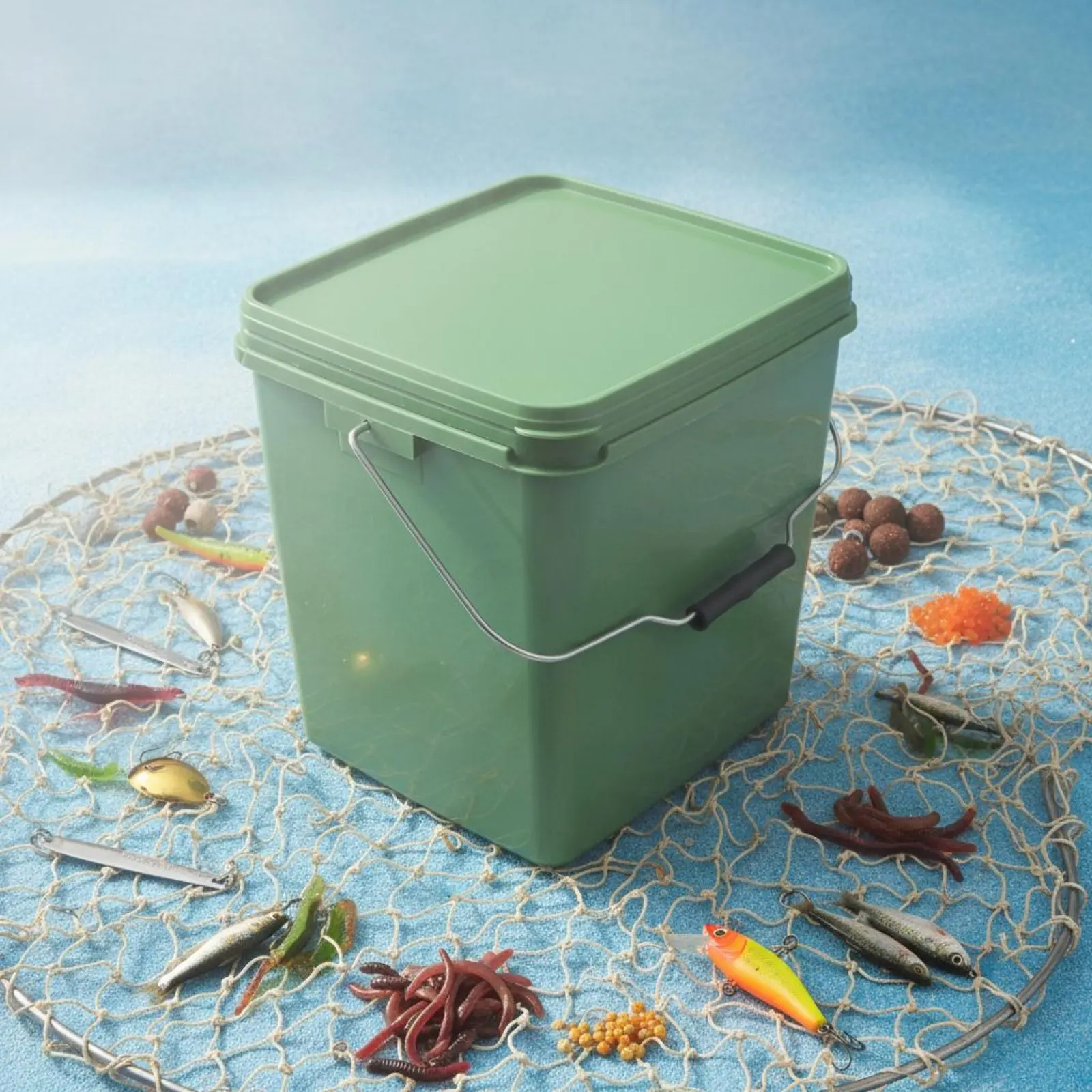 Mixing Container 15L Capacity Boilies Container With Lid Sturdy Duty for Camping
Mixing Container 15L Capacity Boilies Container With Lid Sturdy Duty for Camping