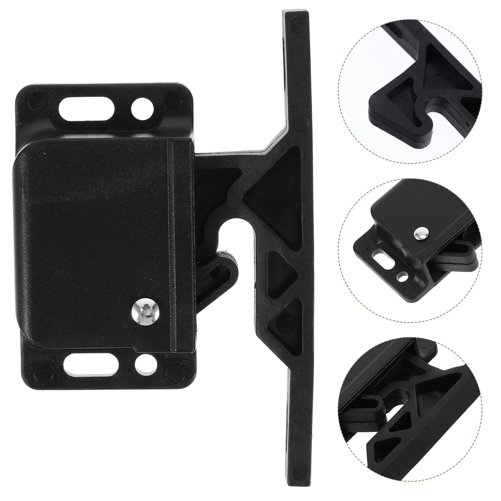 2 set 2 Sets Grab Latch Sidemount Camper Cabinet Lock Pull Open RV Furniture Sturdy Space Saving Door Catch Hardware for Closet
2 set 2 Sets Grab Latch Sidemount Camper Cabinet Lock Pull Open RV Furniture Sturdy Space Saving Door Catch Hardware for Closet