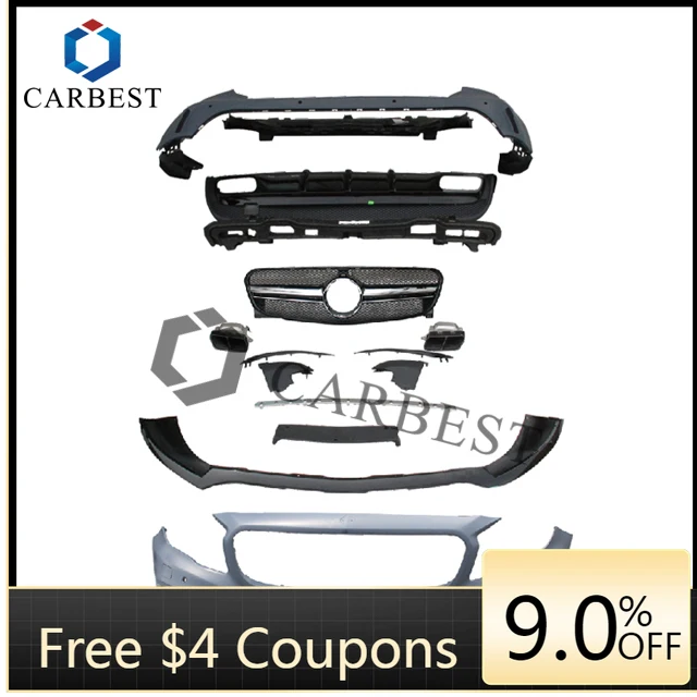 BR X156 Body Kit ABS+PP Car Bumper For GLA-Class 2015-2018 Upgrade To GLA45 AMG
BR X156 Body Kit ABS+PP Car Bumper For GLA-Class 2015-2018 Upgrade To GLA45 AMG
