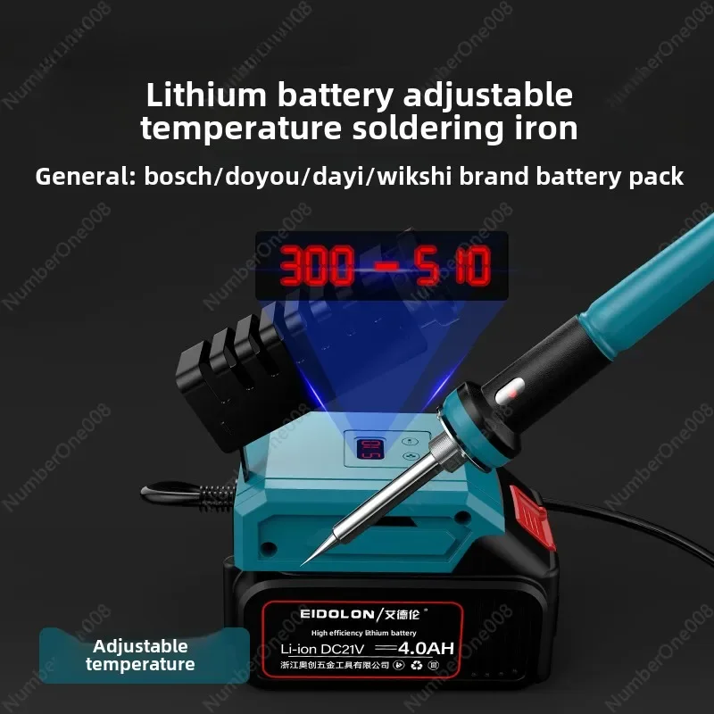 Wireless Electric Soldering Iron Temperature Regulation Portable Solder Gun Household Small Charging Welding Pen Luo Iron Weldin
Wireless Electric Soldering Iron Temperature Regulation Portable Solder Gun Household Small Charging Welding Pen Luo Iron Weldin