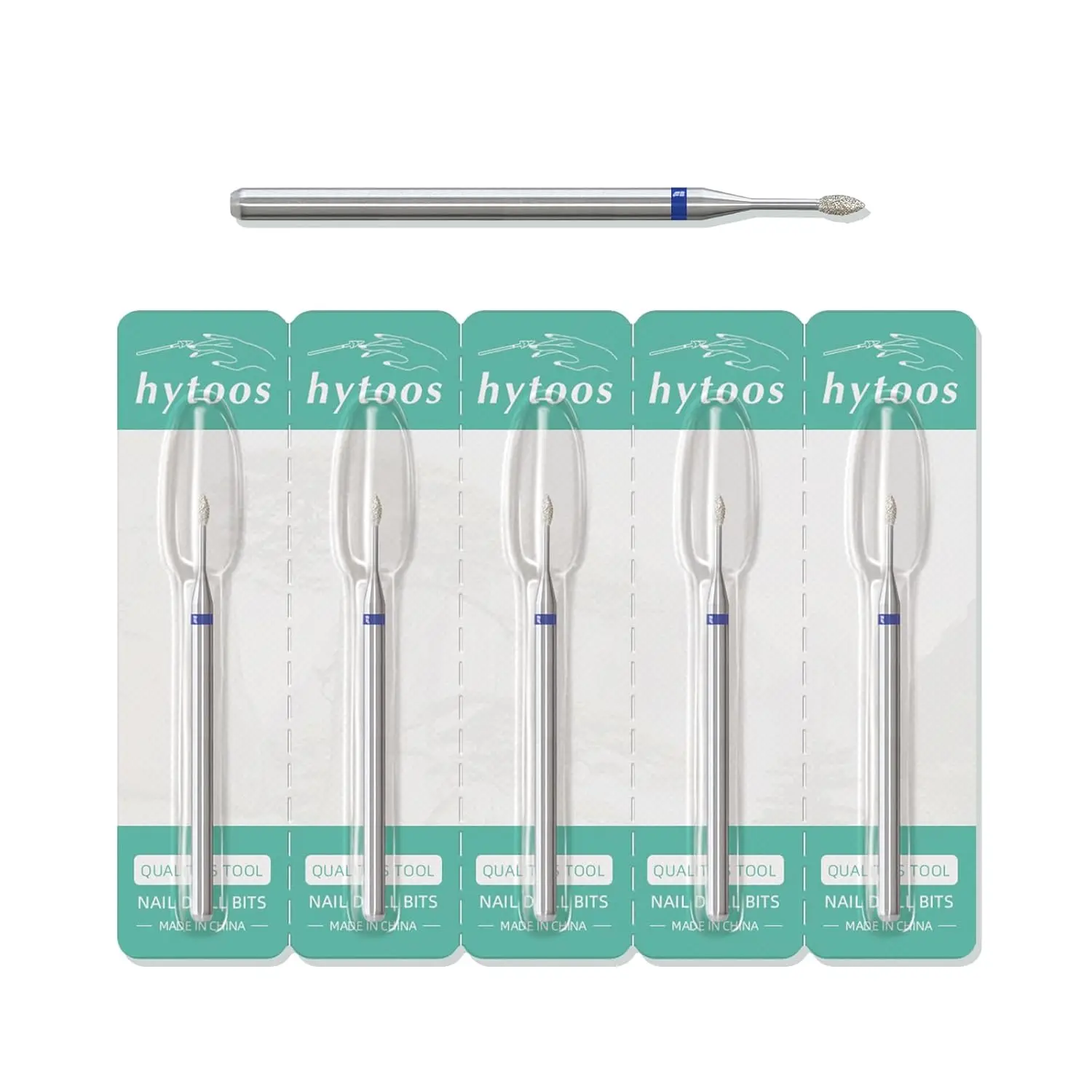 5Pcs Mini Flame Cuticle Nail Drill Bits, Medium Grit, 3/32" Shank for Electric Nail Drill
5Pcs Mini Flame Cuticle Nail Drill Bits, Medium Grit, 3/32" Shank for Electric Nail Drill