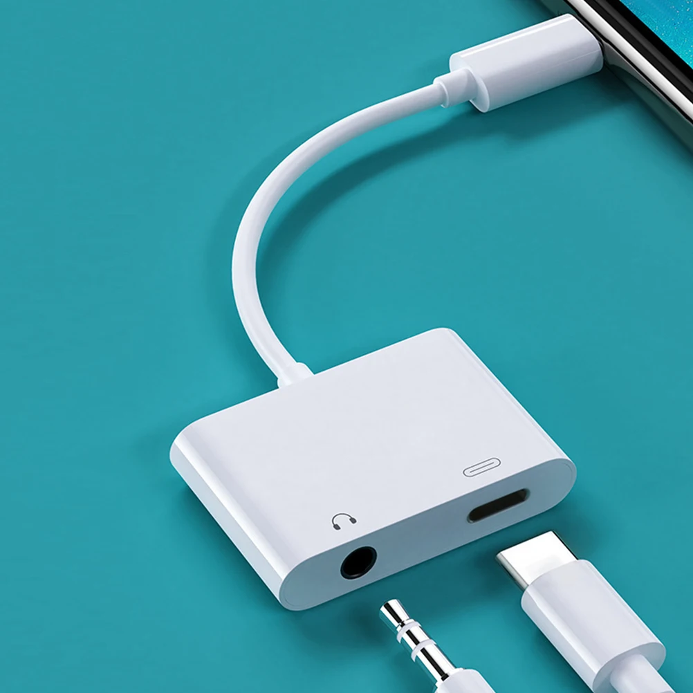 Type-C Earphone Adapter Multifunctional White Type-C to 3.5mm Headphone Converter Portable Audio Cable Converter
Type-C Earphone Adapter Multifunctional White Type-C to 3.5mm Headphone Converter Portable Audio Cable Converter