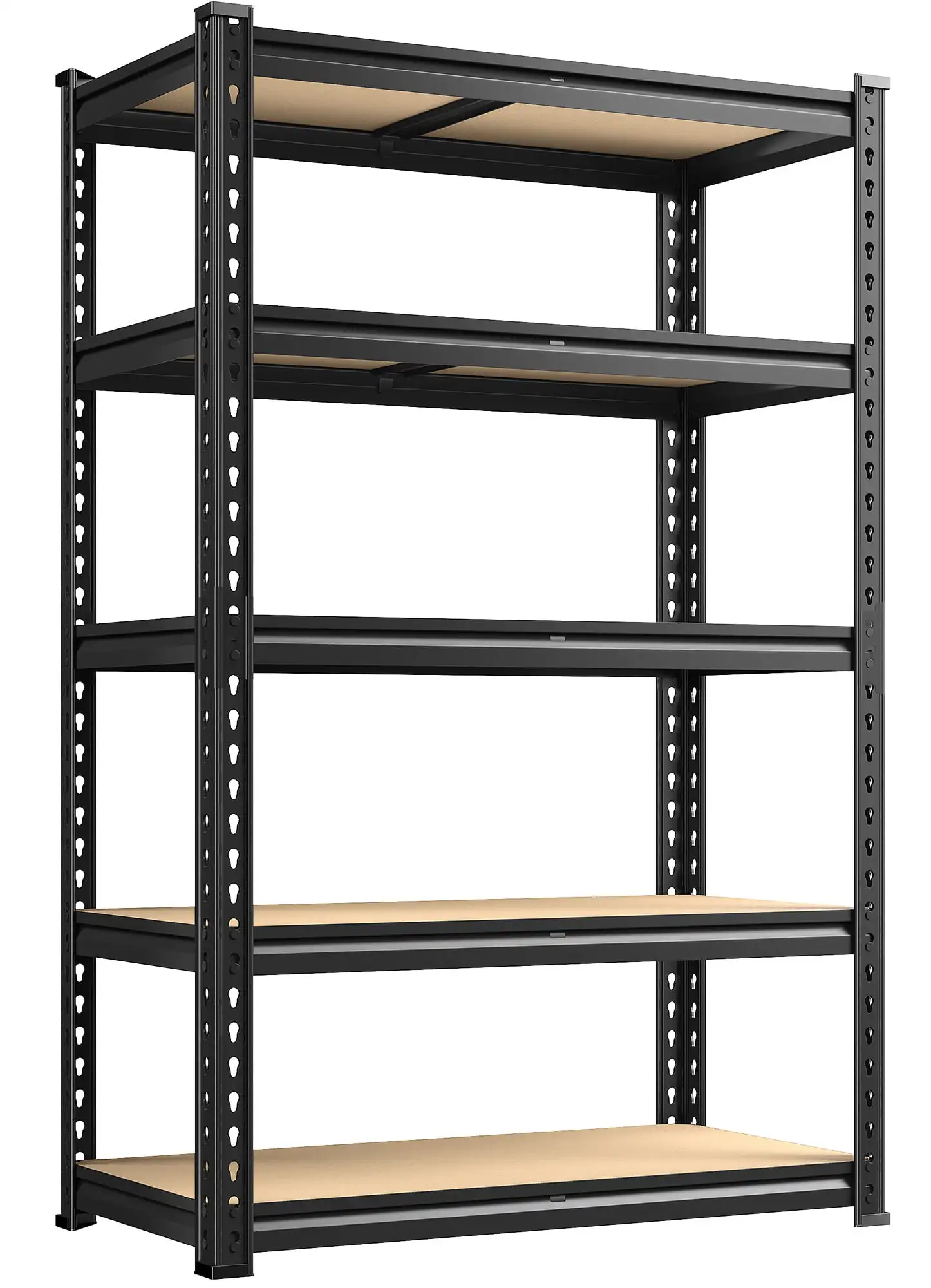 Customizable 2020LBS Storage Shelves 5 Tier Garage Shelving Heavy Duty Adjustable Shelf Units for Warehouse Pantry Closet,35.5"L
Customizable 2020LBS Storage Shelves 5 Tier Garage Shelving Heavy Duty Adjustable Shelf Units for Warehouse Pantry Closet,35.5"L