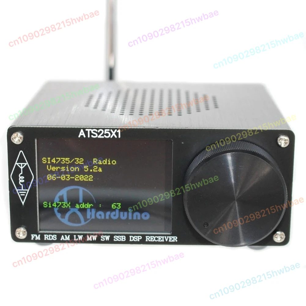 ATS25X1 Upgraded 2.4 "Touch Screen Si4732 Full Band Radio Receiver FM LW MW and ssb
ATS25X1 Upgraded 2.4 "Touch Screen Si4732 Full Band Radio Receiver FM LW MW and ssb